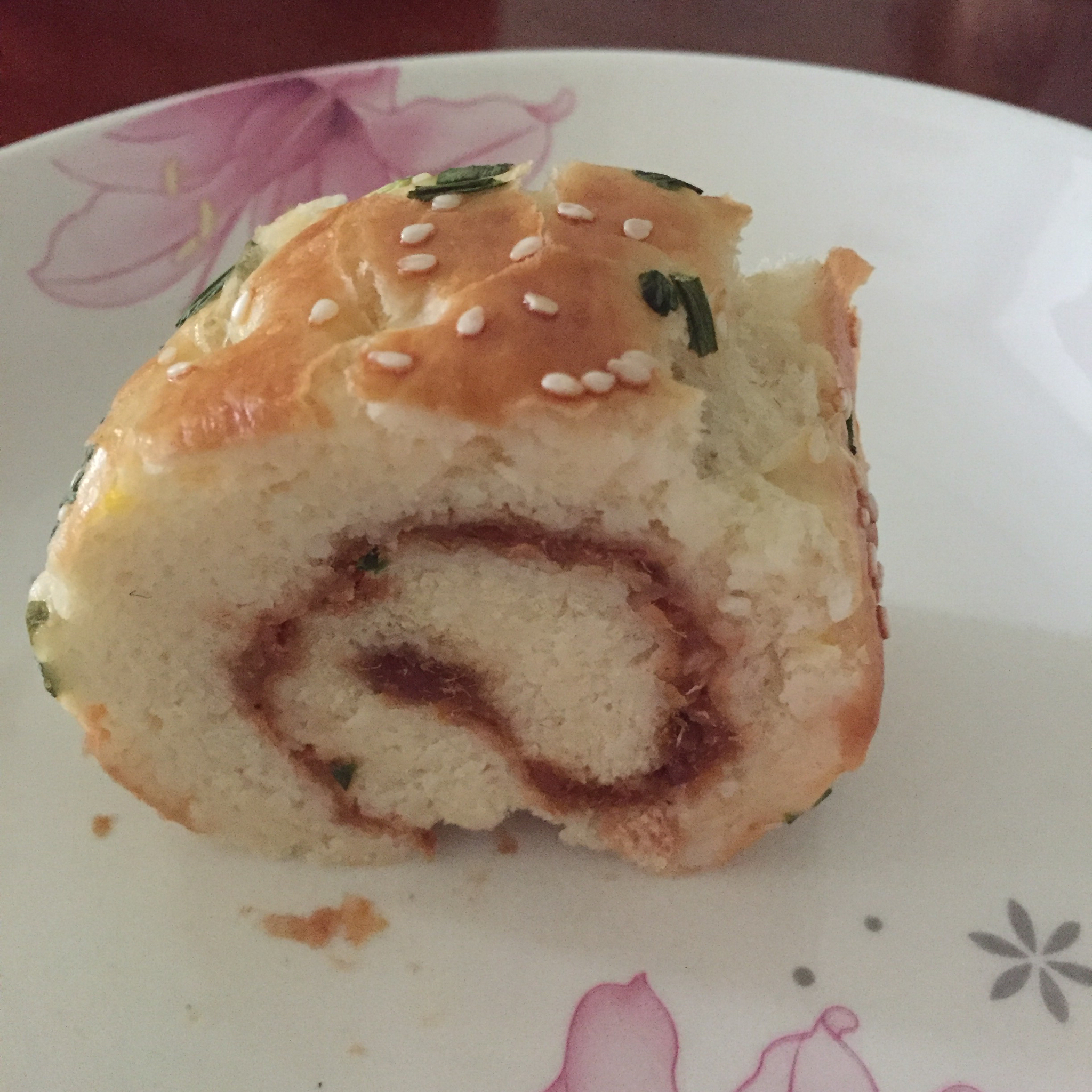 肉松面包