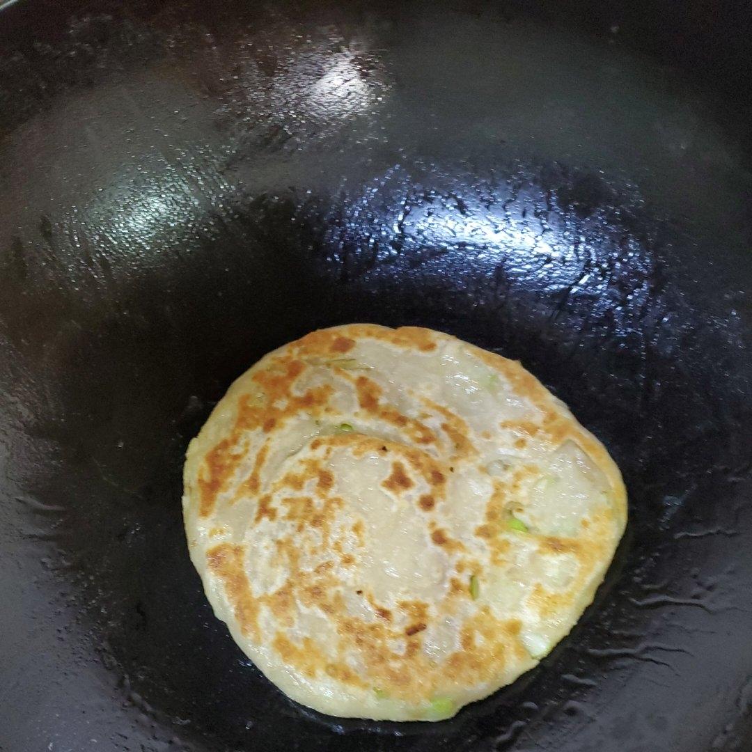 葱花饼（冷了也不硬）