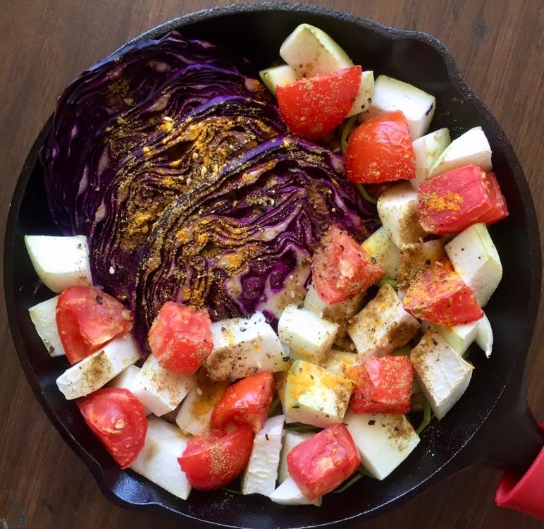 【健康三餐】香烤紫甘蓝