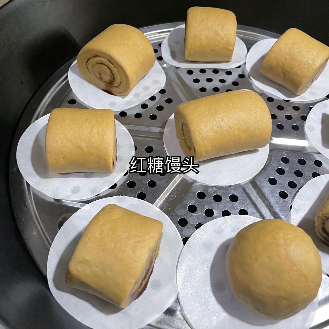 红糖手撕馒头（一次发酵）
