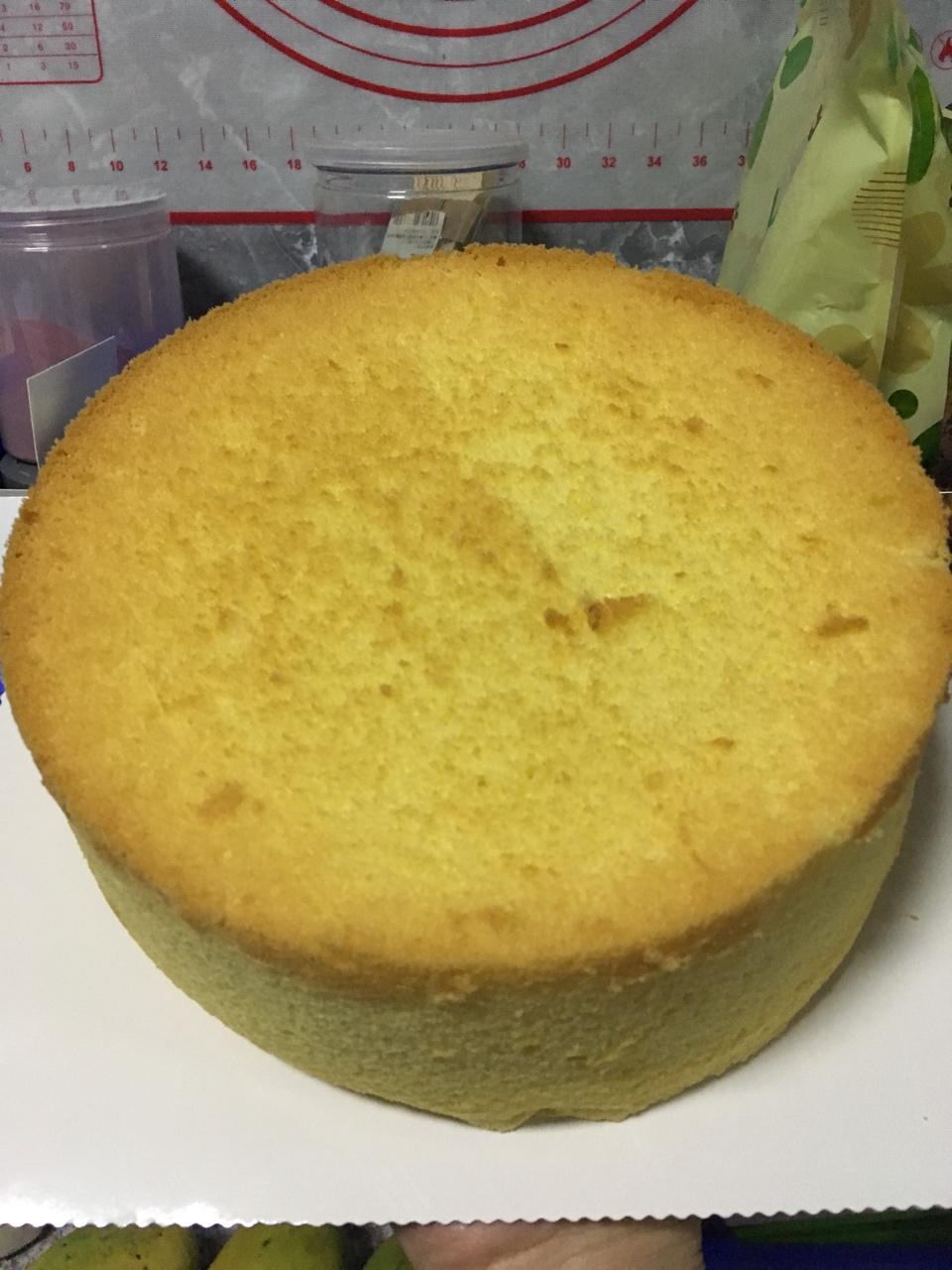 蛋糕的做法（8寸戚风蛋糕）