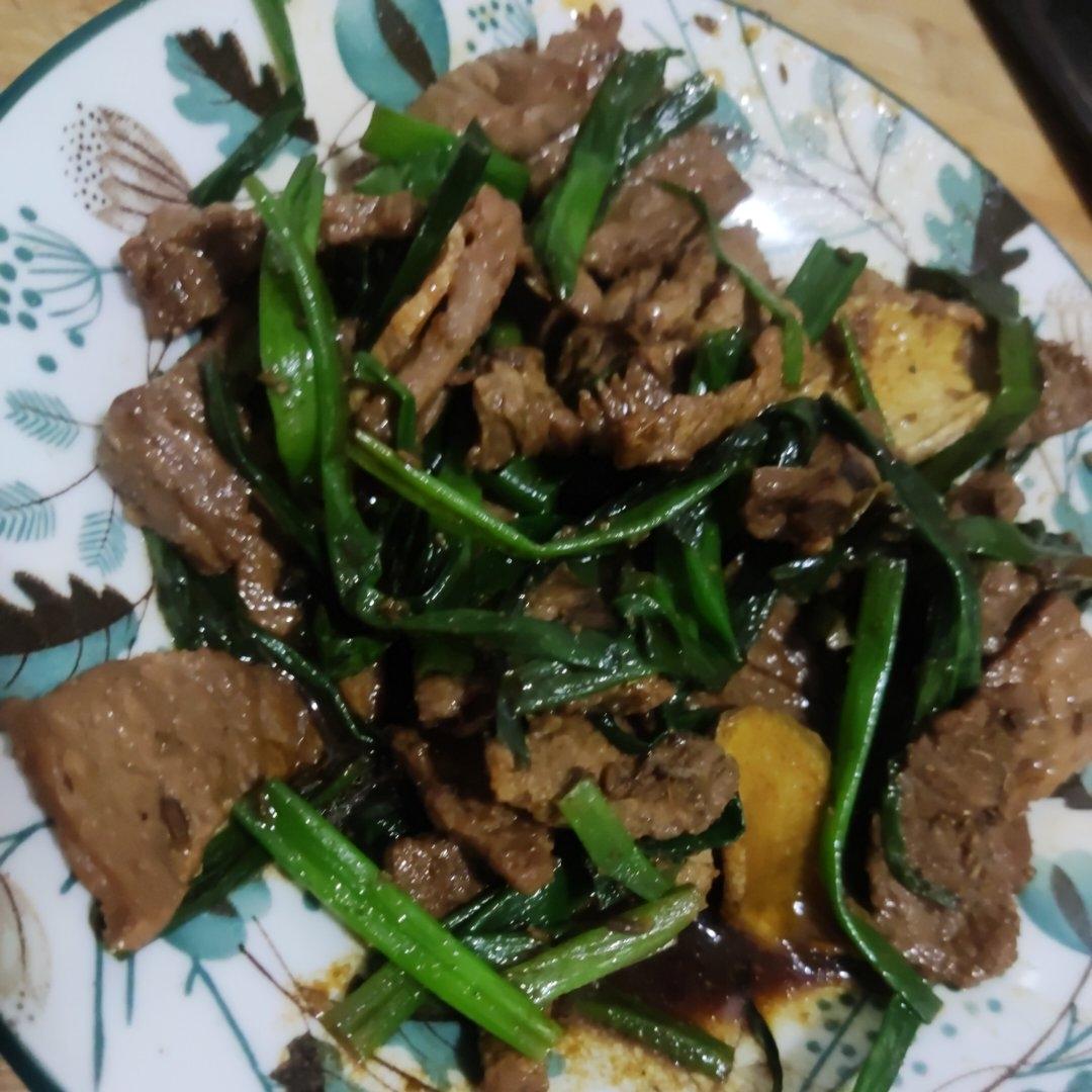 姜葱炒牛肉
