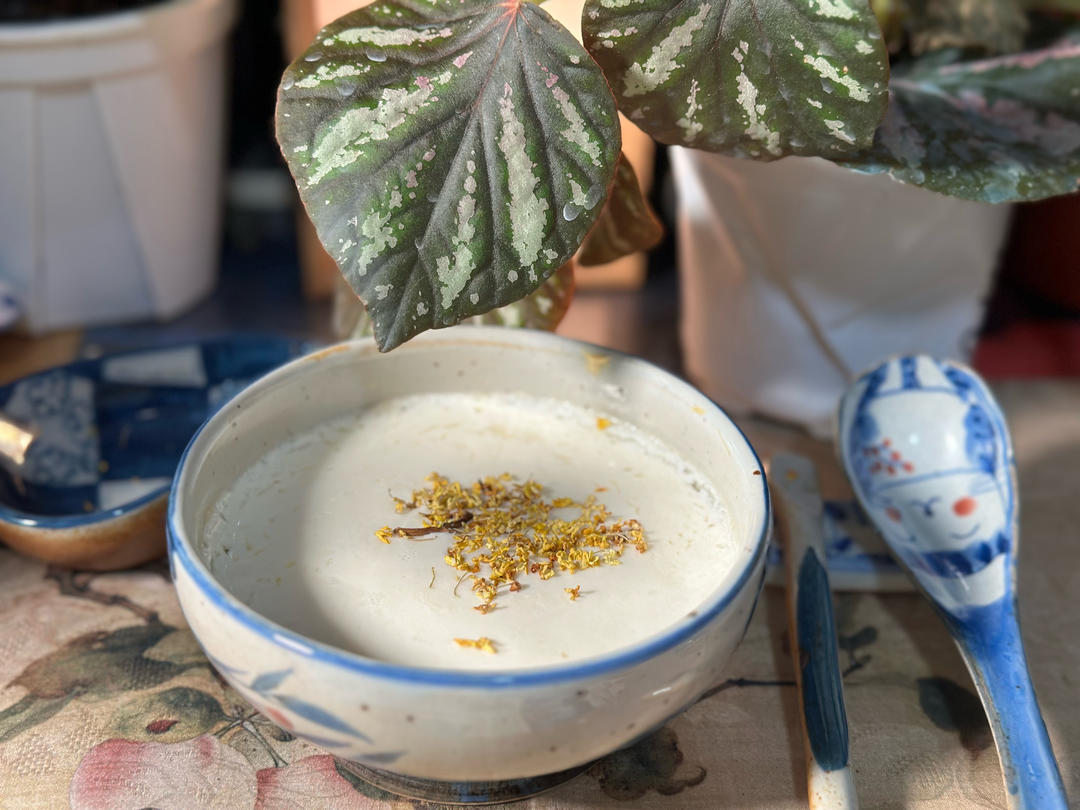 酒酿桂花冰酥酪