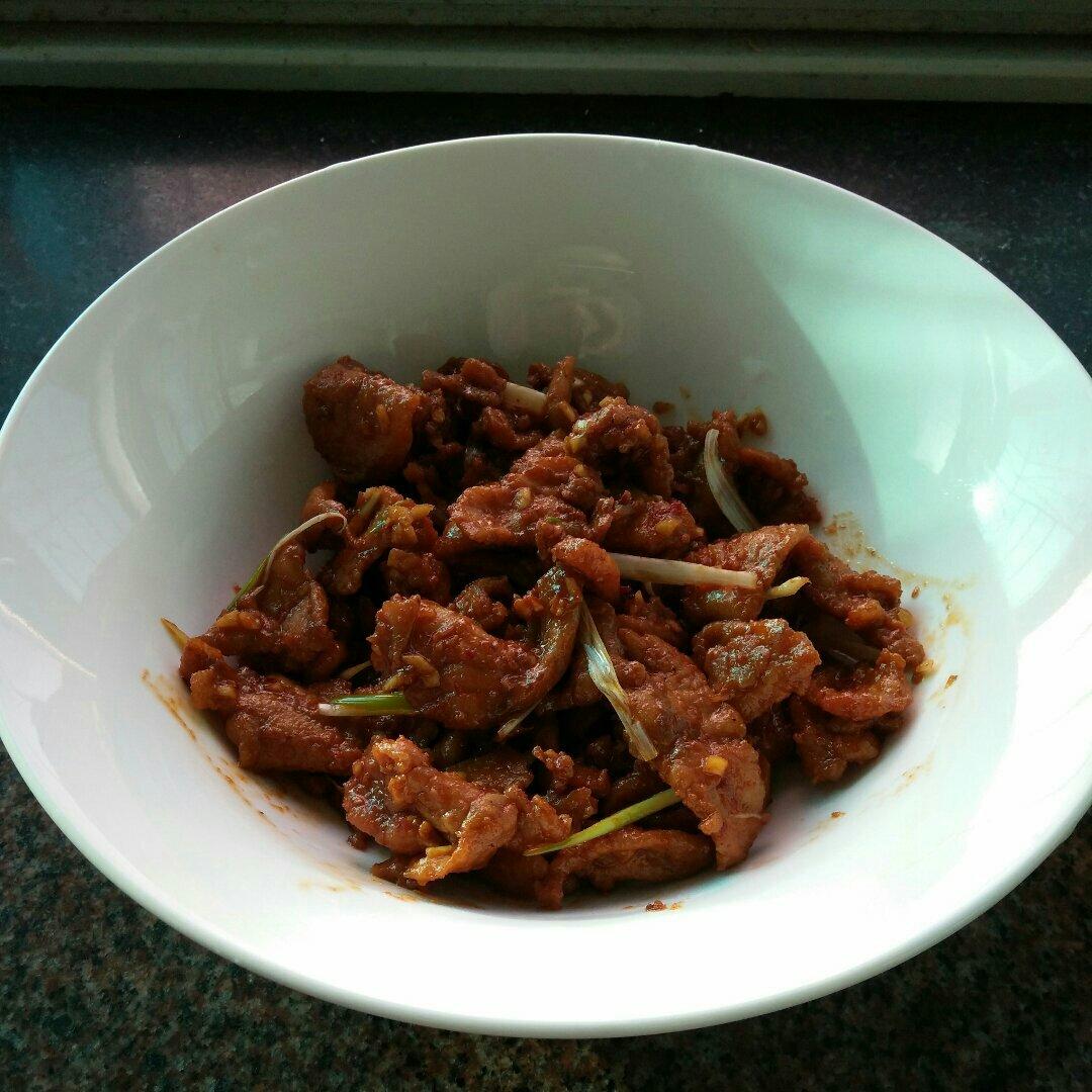 韩式辣炒猪肉（拌饭）