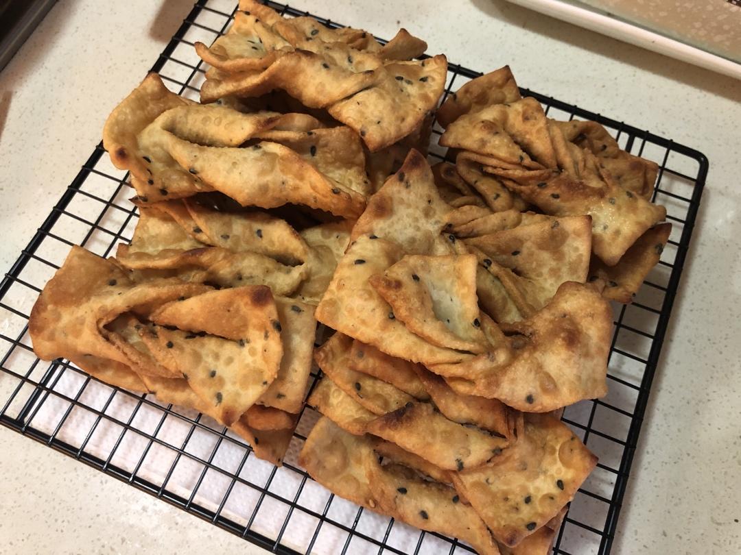 传统过年小食——芝麻巧果