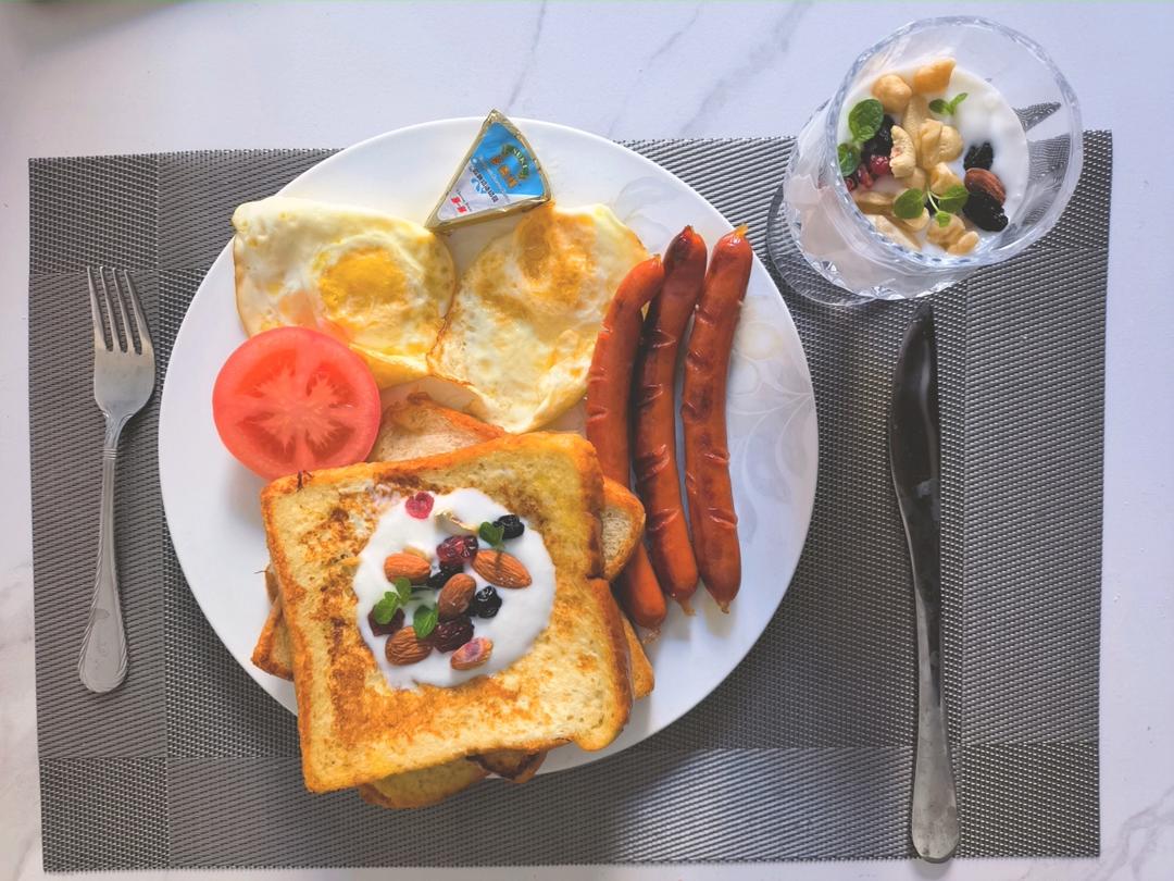 外脆里嫩❗️法式厚吐司❗️吐司的神仙吃法