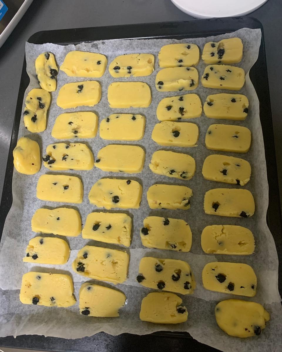 低糖少油版蔓越莓饼干