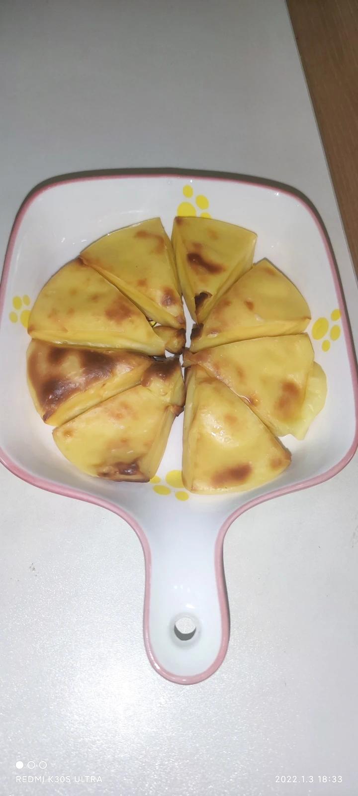 家里小朋友都馋哭了—芝士烤牛奶