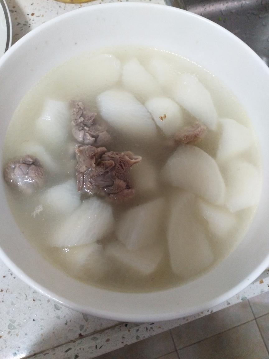 鸭肉白萝卜汤