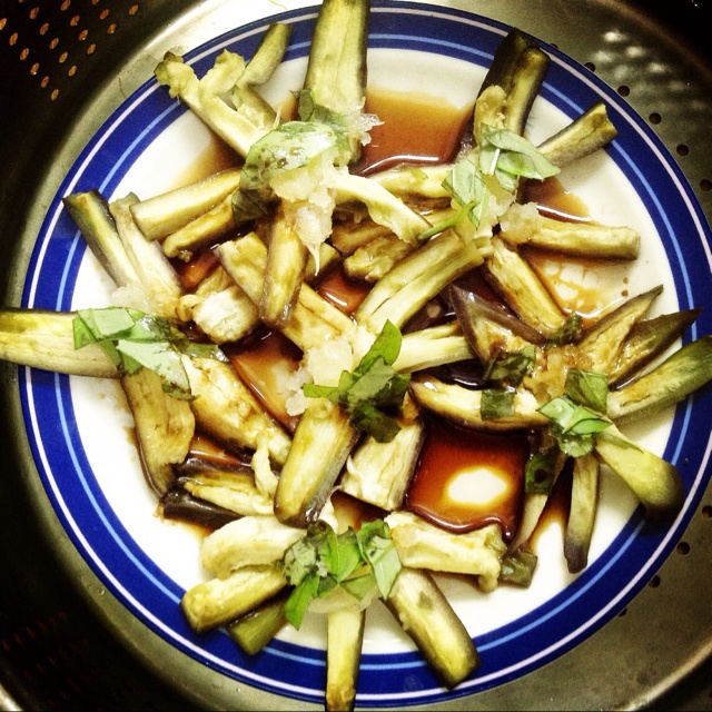 菊花茄子