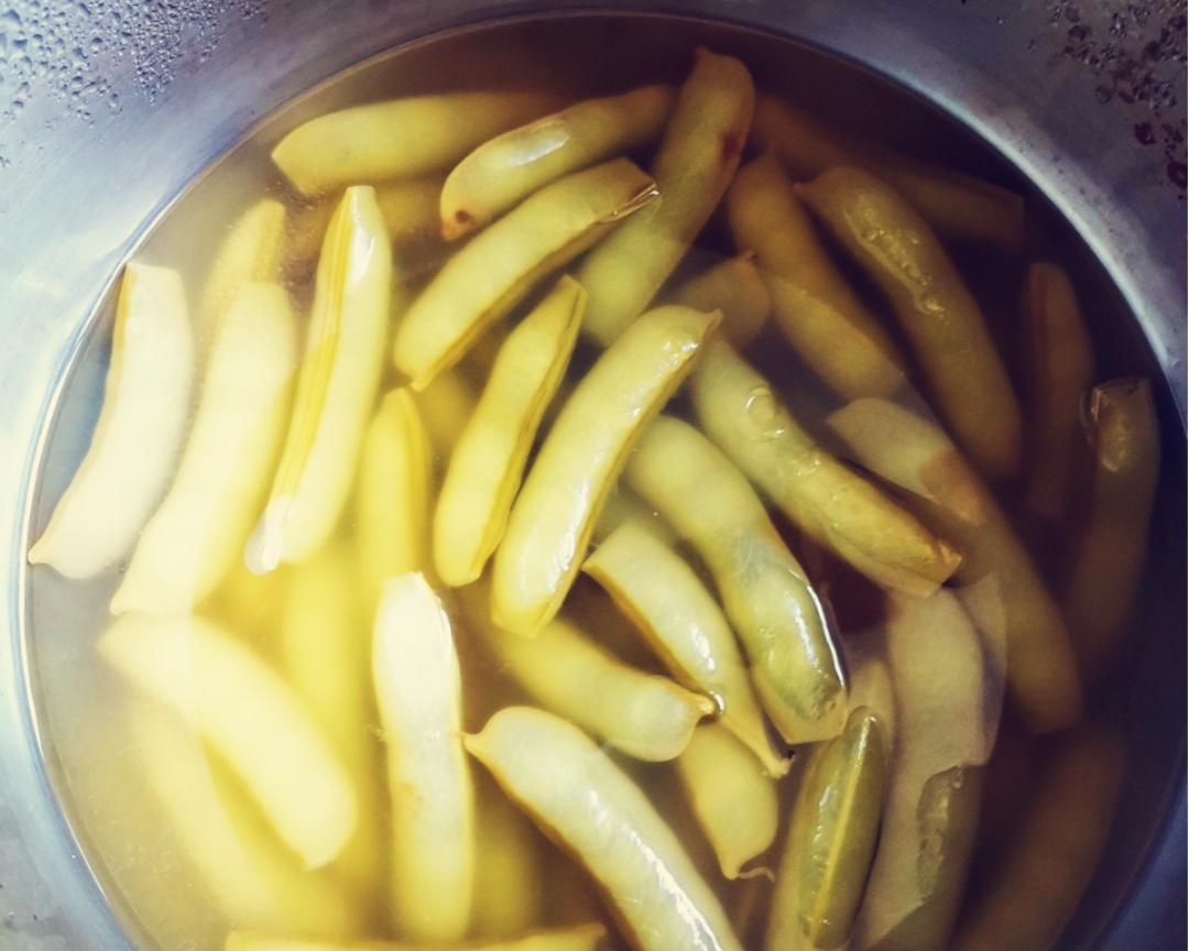 不放油的豌豆清甜美味巨好吃的做法