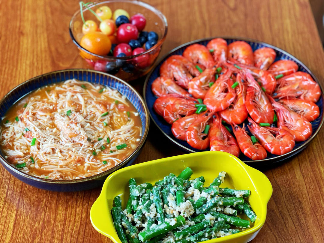 低脂低卡～营养又下饭的番茄金针菇