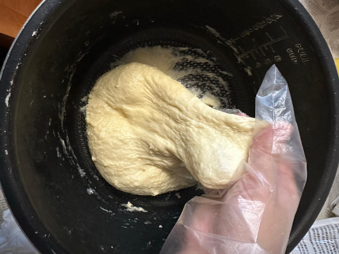 快手椰蓉小餐包（一次发酵照样柔软又拉丝）