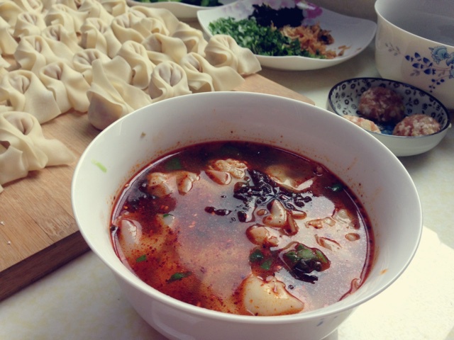 鲜肉馄饨