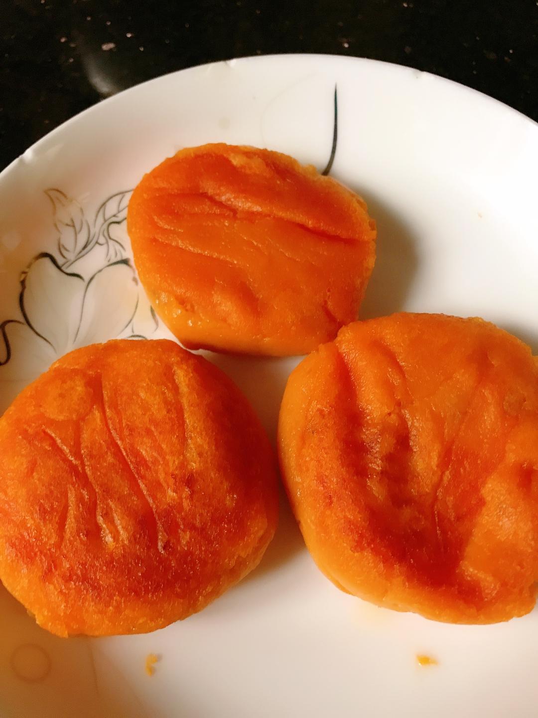 超简单的红薯芝士饼