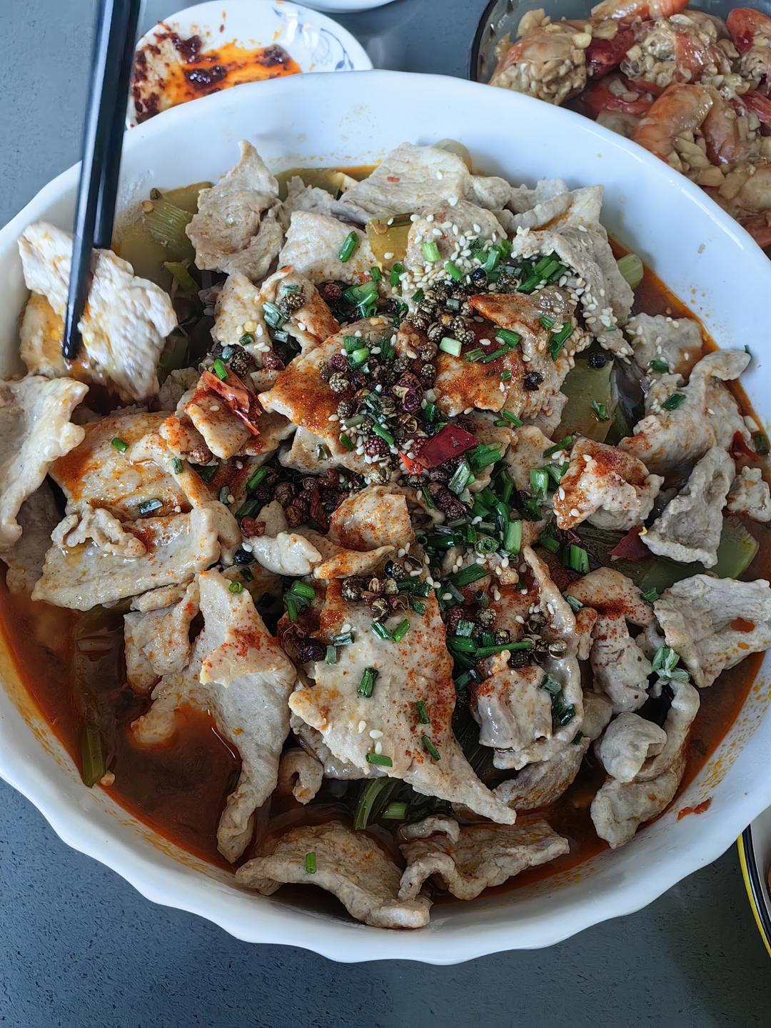水煮肉片（肯定不翻车）