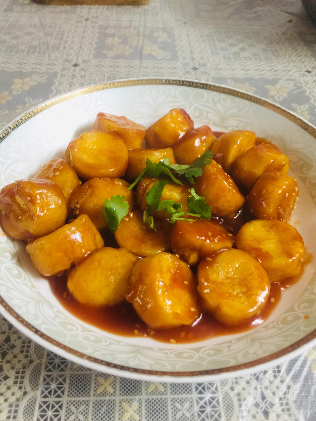 开胃菜*脆皮茄汁玉子豆腐