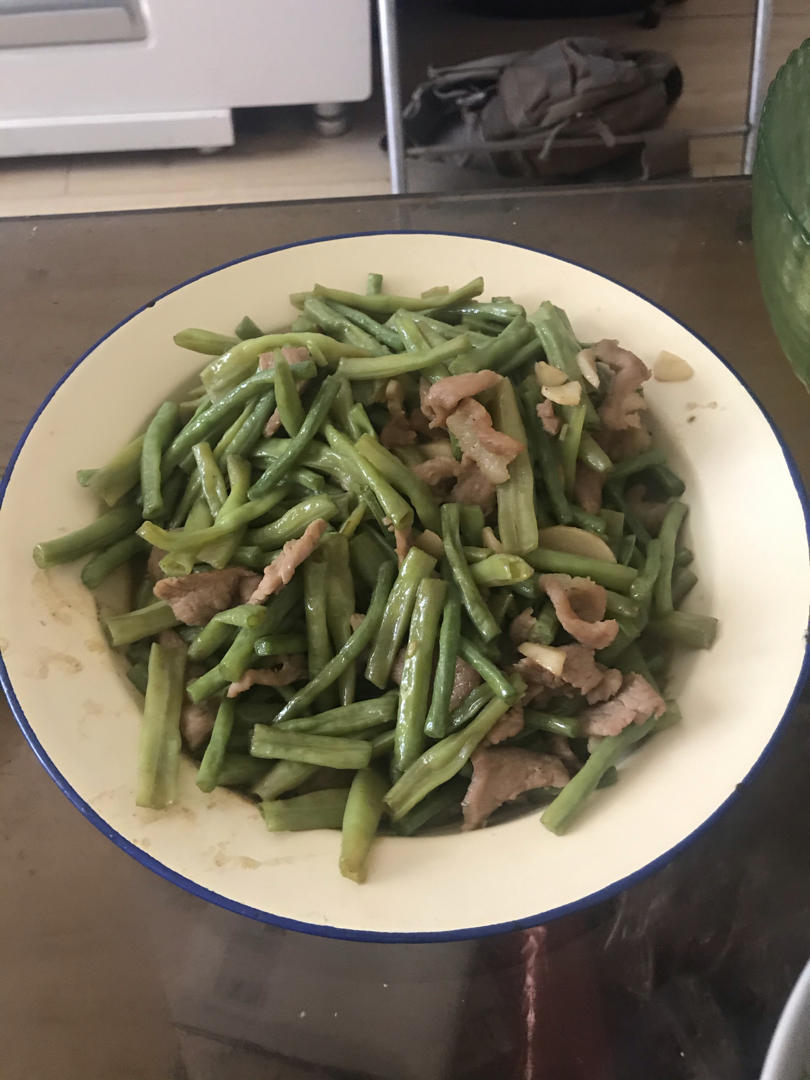 四季豆炒肉