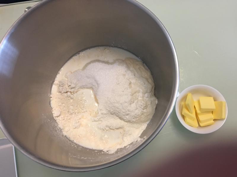 纯奶手撕吐司的做法 步骤1