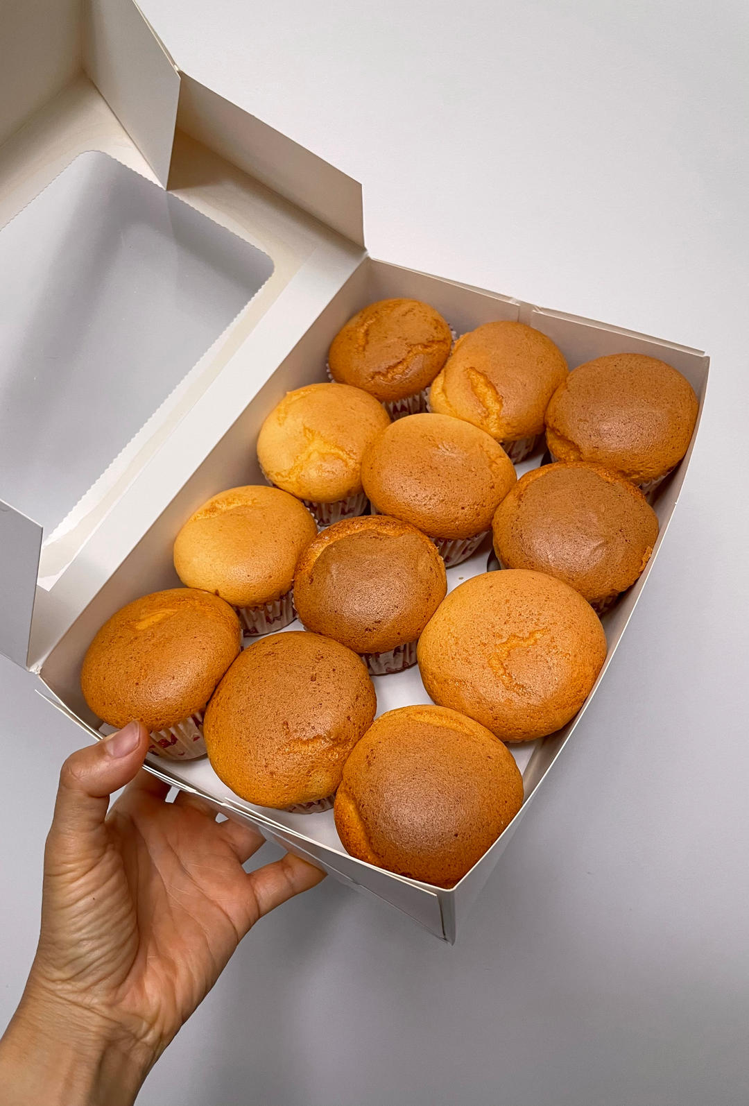 多种口味奶油杯子蛋糕