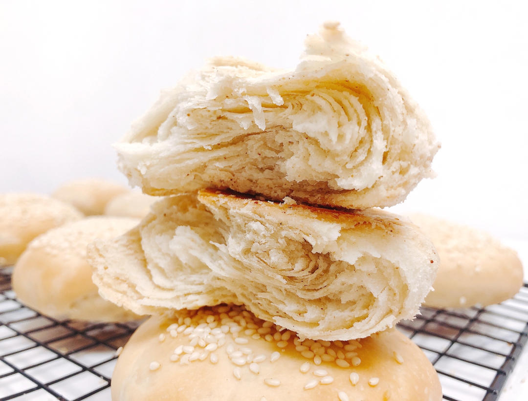 油酥烧饼(比麻酱烧饼更美味)