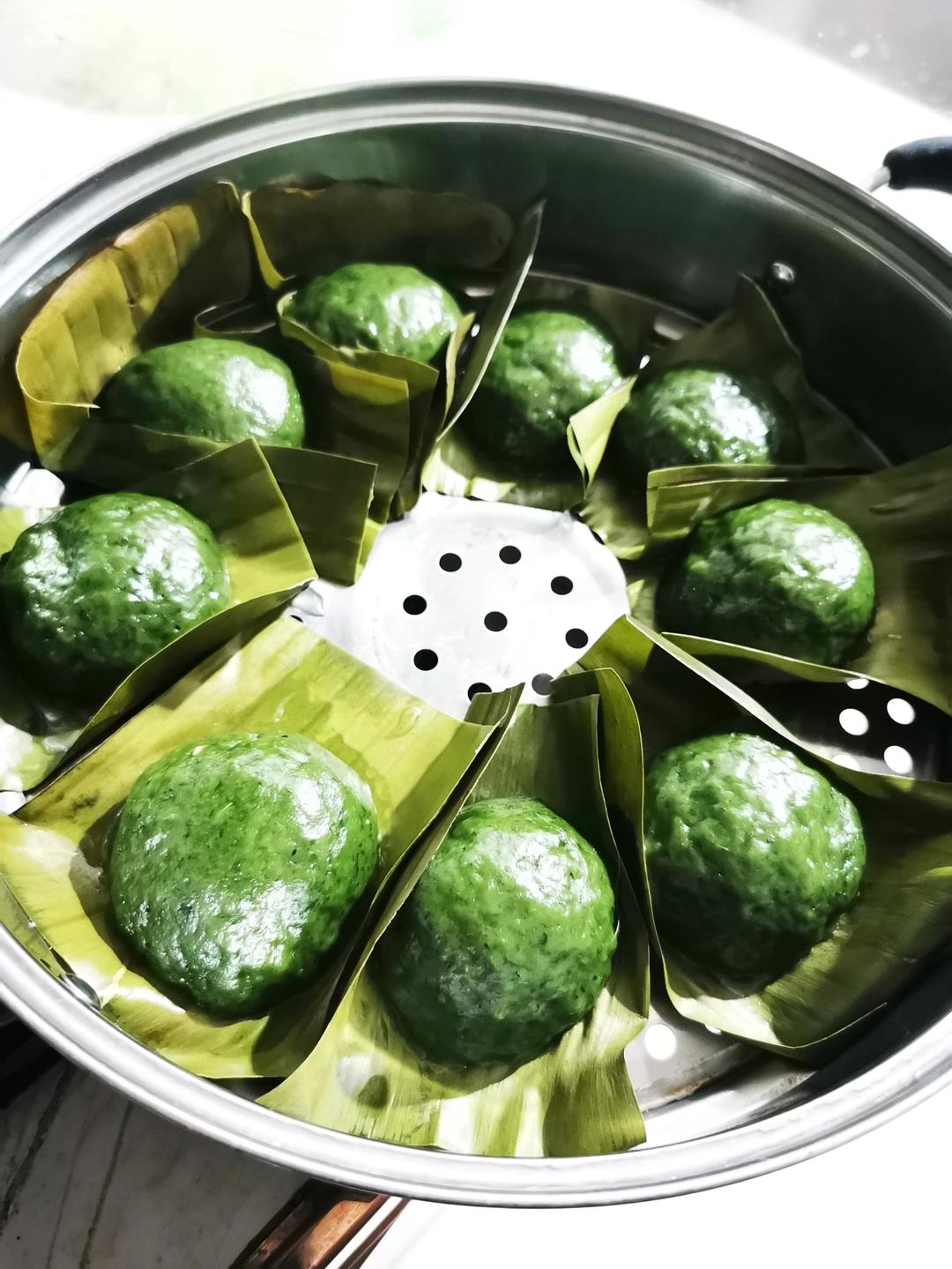 清明必吃的艾草青团