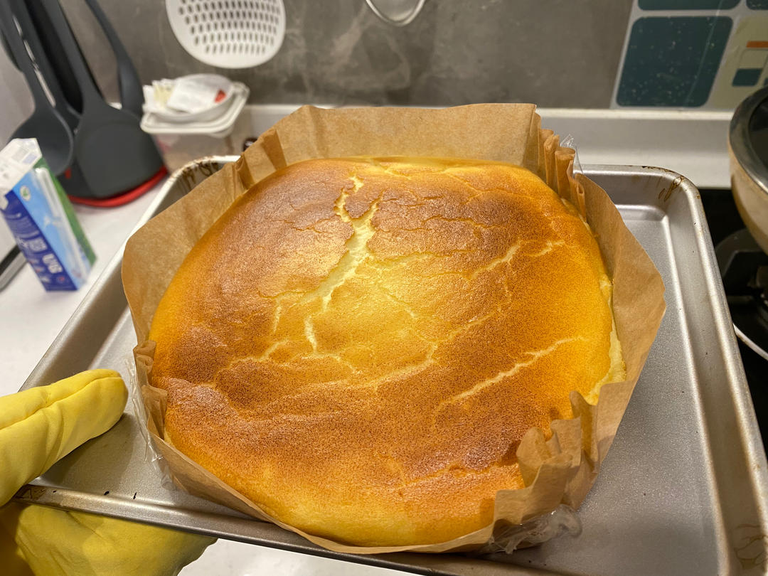 烤舒芙蕾🥞简单方便一次成功～口感绵密好吃😋