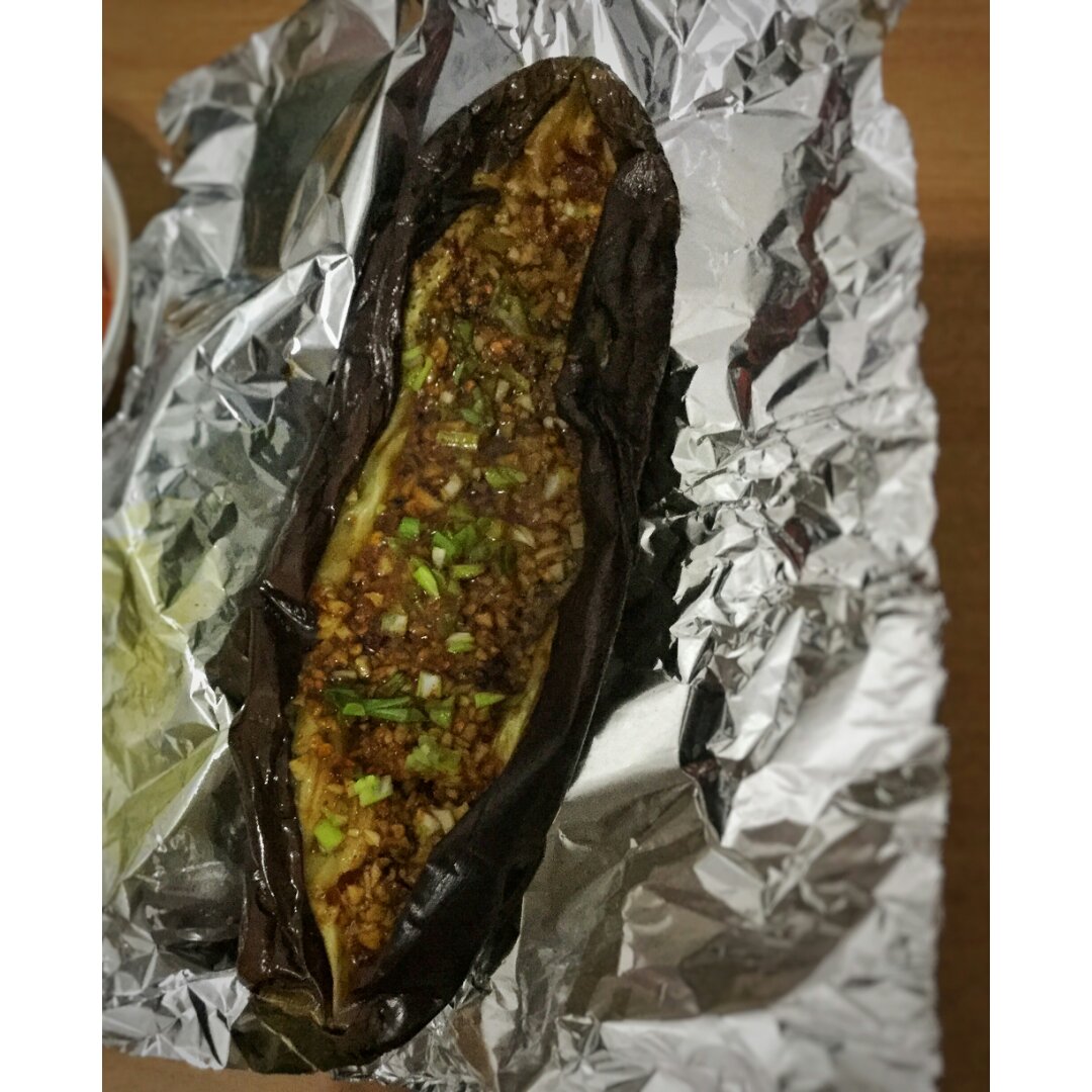 CC招牌菜销魂烤茄子，百吃不厌！