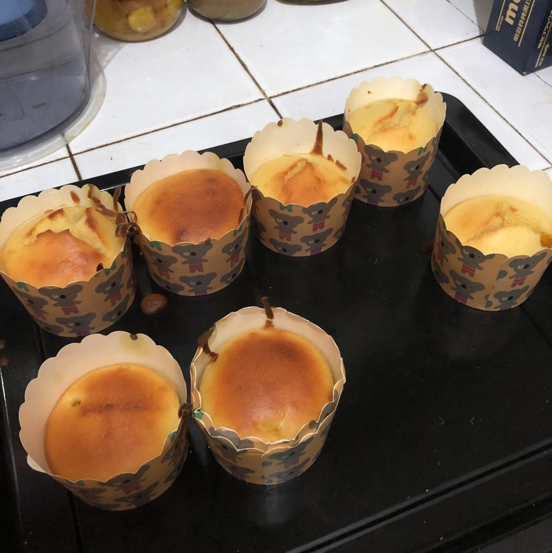 香气扑鼻的杏仁麦芬muffin