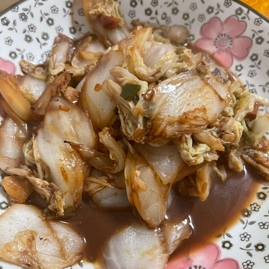 绝对好吃的醋熘白菜