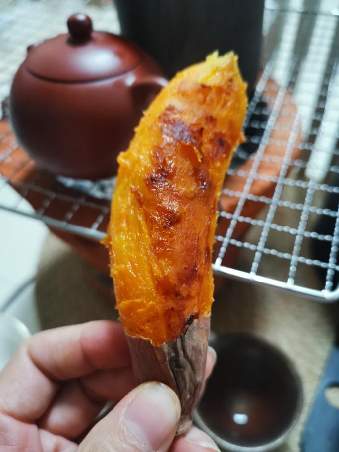 烤番薯的做法