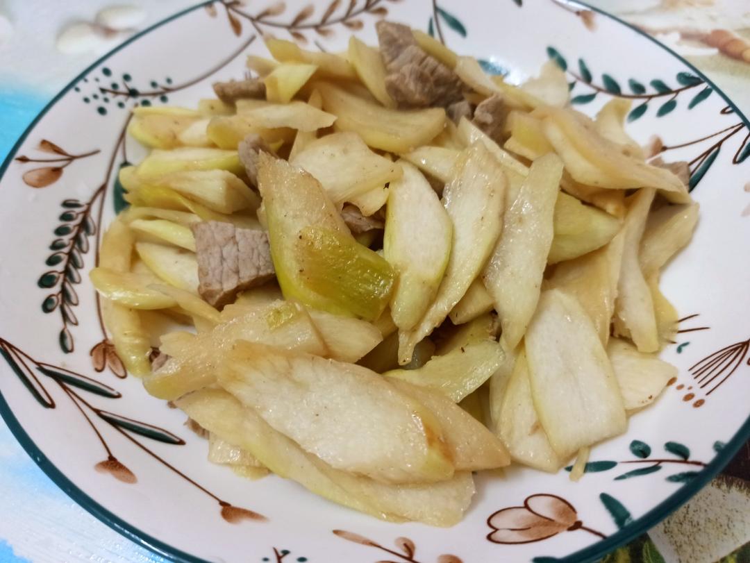 茭白炒肉