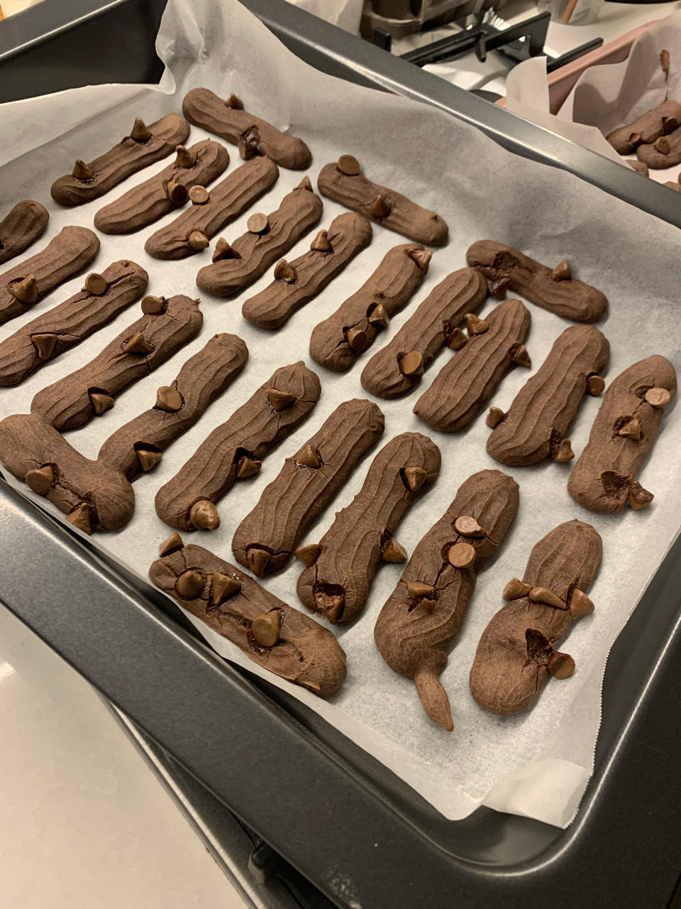 外脆里糯❗️零失败❗️巧克力可可手指麻薯❗️