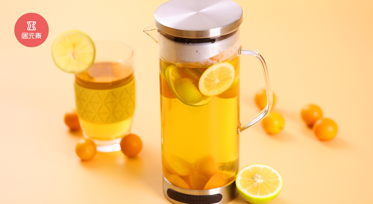 简单又好喝的金桔柠檬茶|居元素的做法