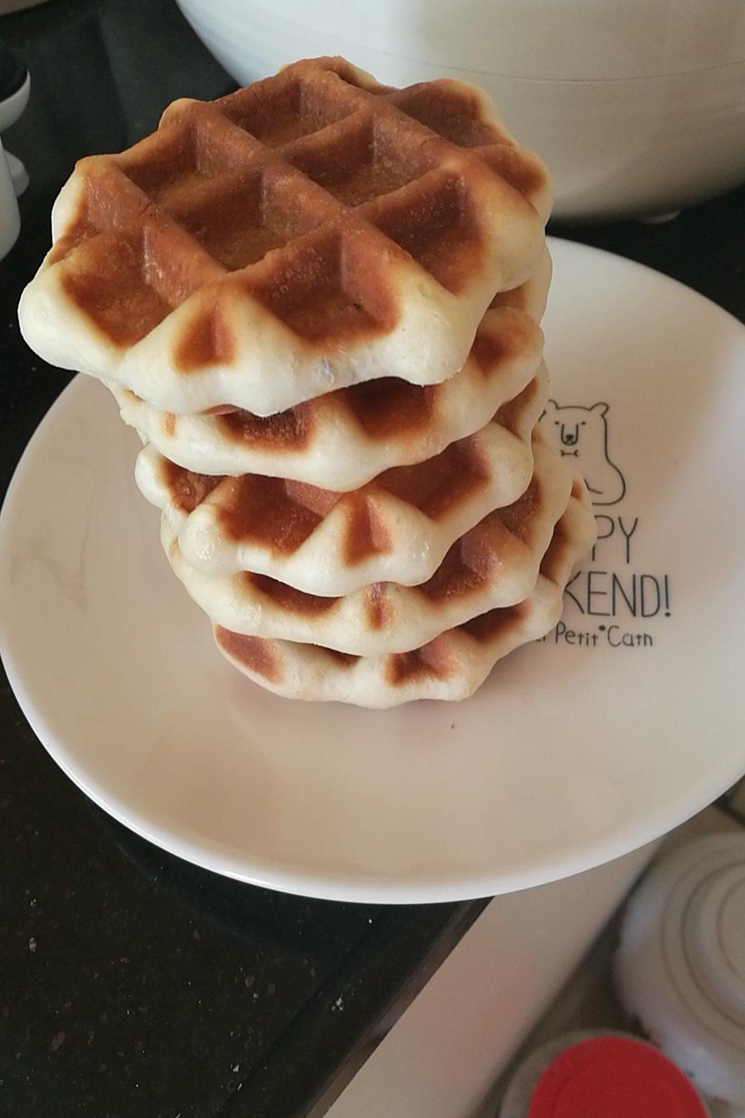 紫米华夫饼