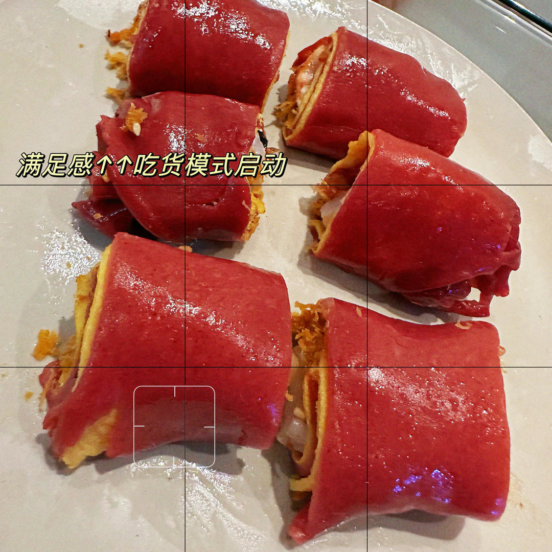 广式早茶点心之鲜虾红米肠