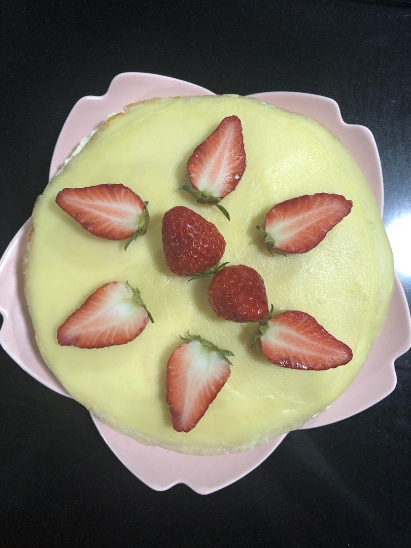 零基础做芒果千层蛋糕（8寸）