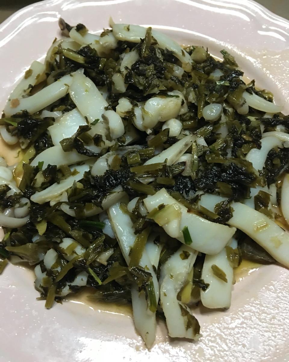 咸菜墨鱼