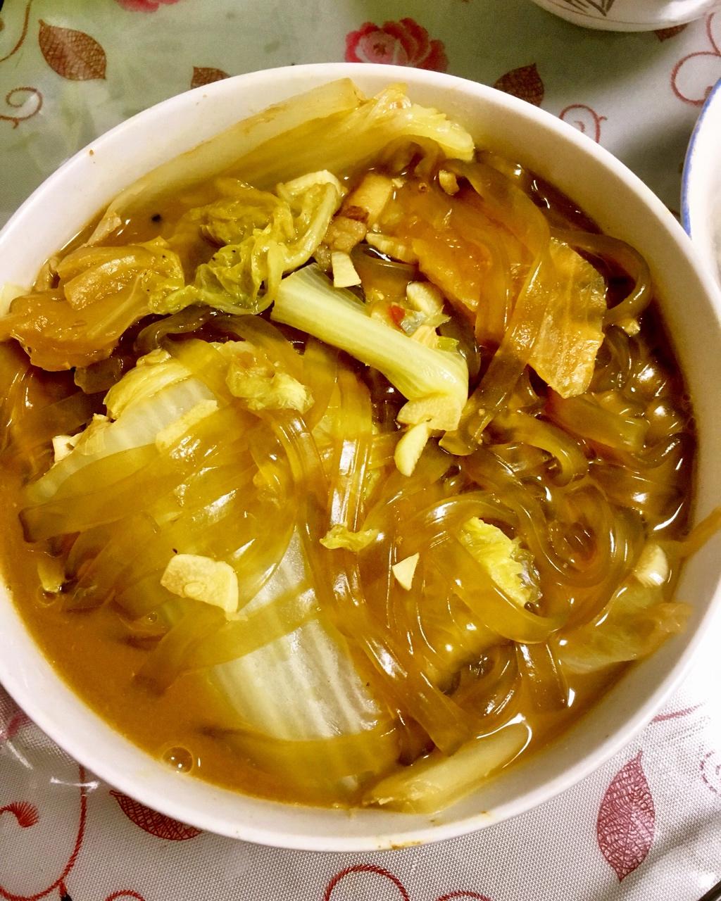 白菜炖粉条