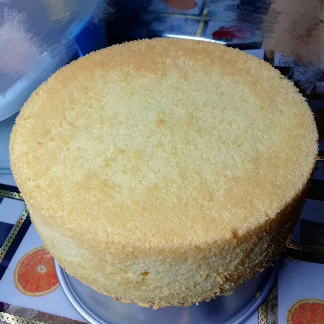 戚风蛋糕完美脱模+切片