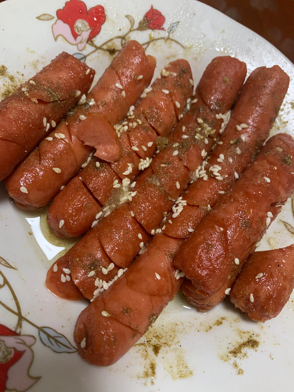 家庭版炸脆皮火腿肠