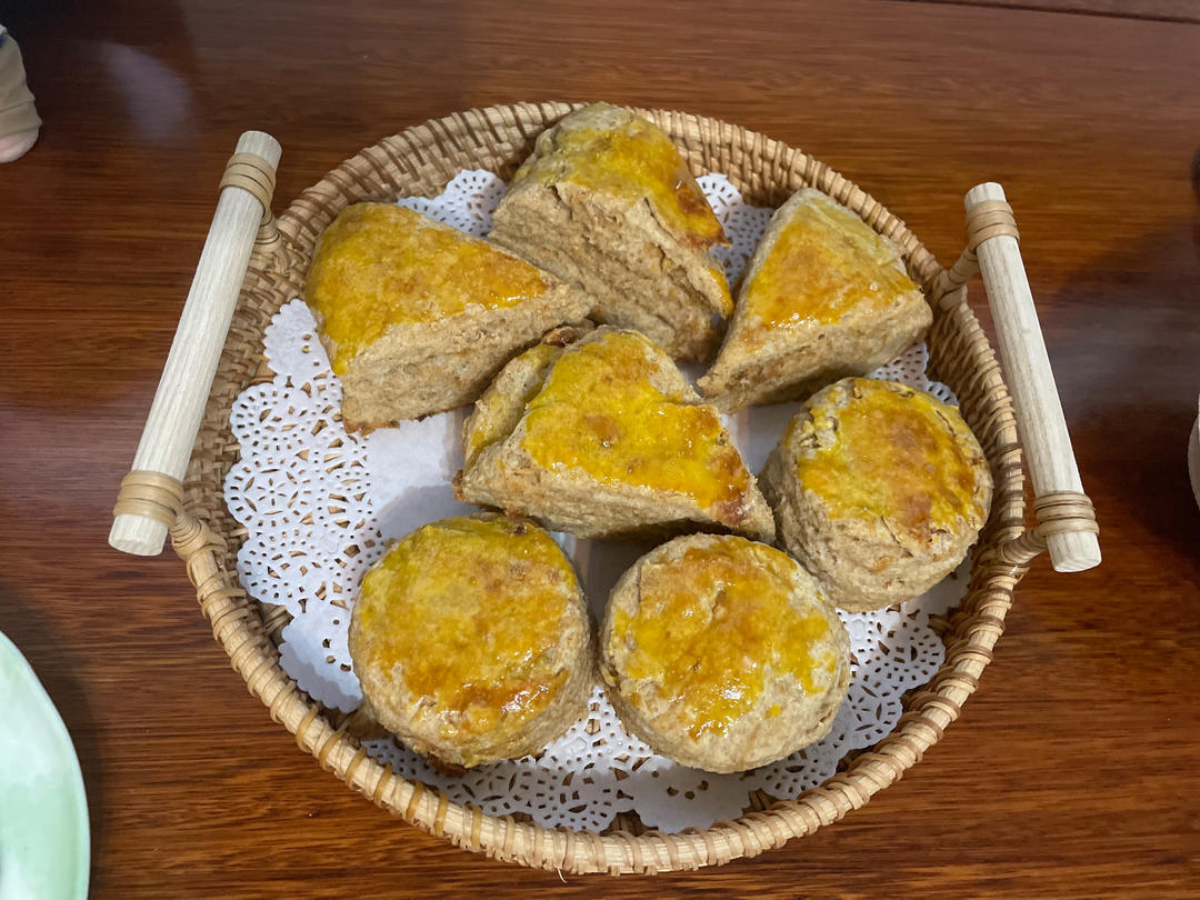 完美裂纹～百分百成功的超好吃奶香司康（禁止搬运）