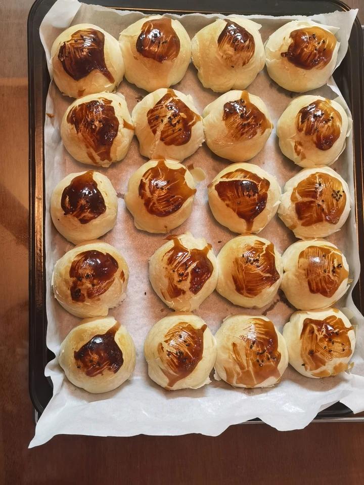 超简单 免揉 酥掉渣的蛋黄酥(超详细附全程视频)不破酥『万能酥皮』