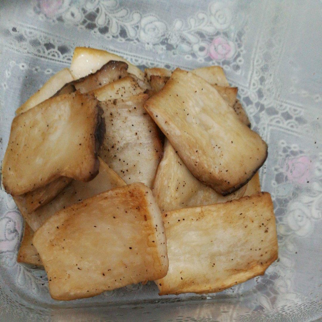 干煎杏鲍菇