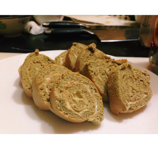 无油抹茶蛋糕卷