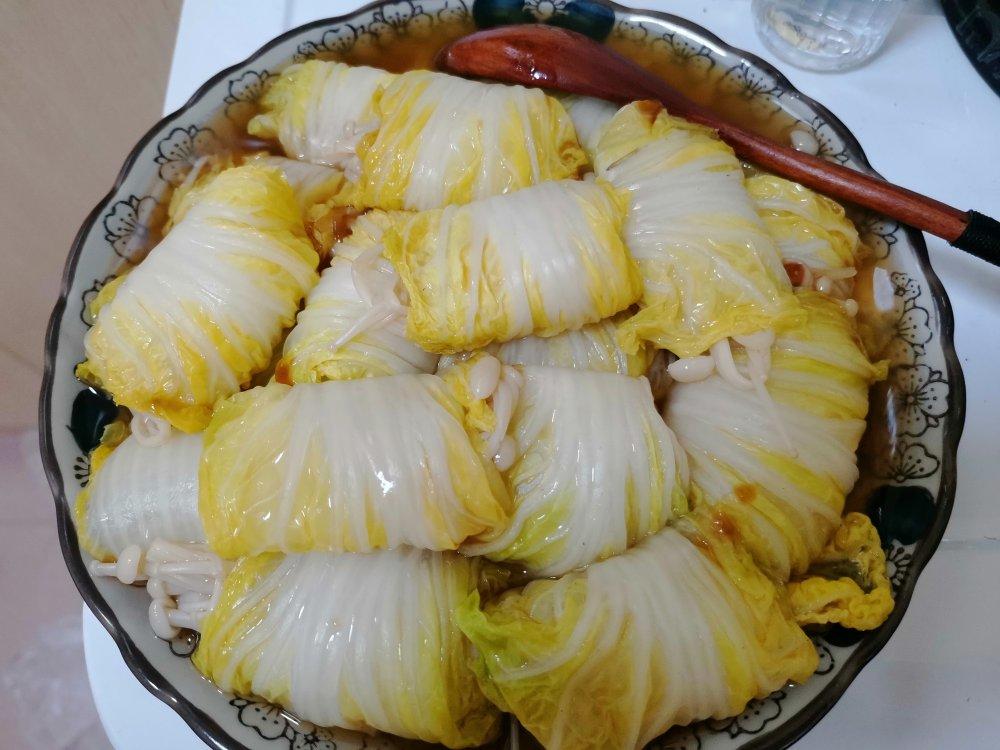 无油娃娃菜卷金针菇的全部作品