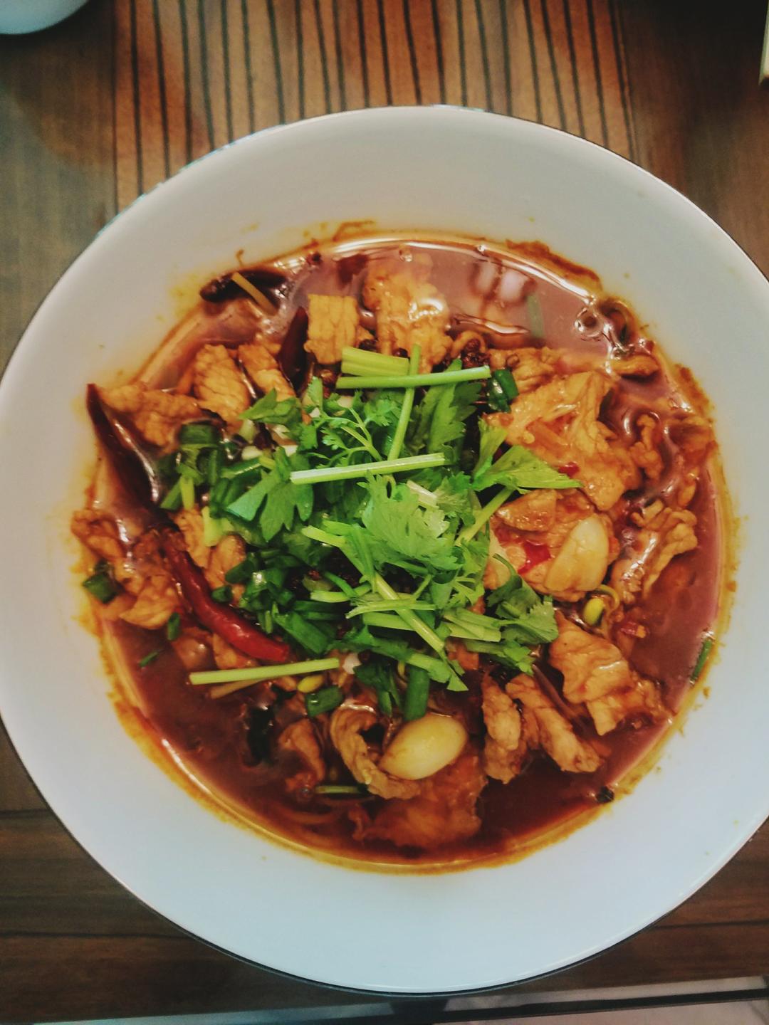 水煮肉片 Sichuan Boiled Spicy Pork