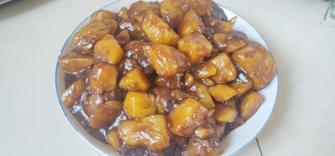 🔥巨下饭，软糯入味！比肉还好吃的红烧土豆