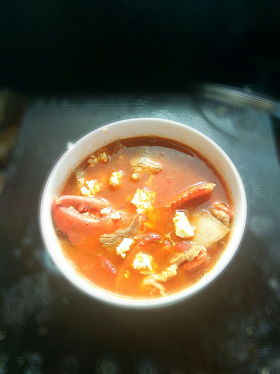 菡宝秘制五花肉番茄海鲜浓汤的做法