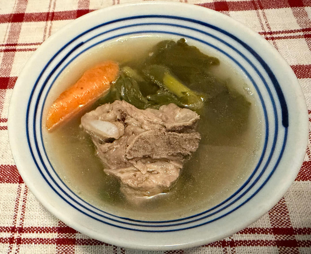 西洋菜陈肾排骨汤